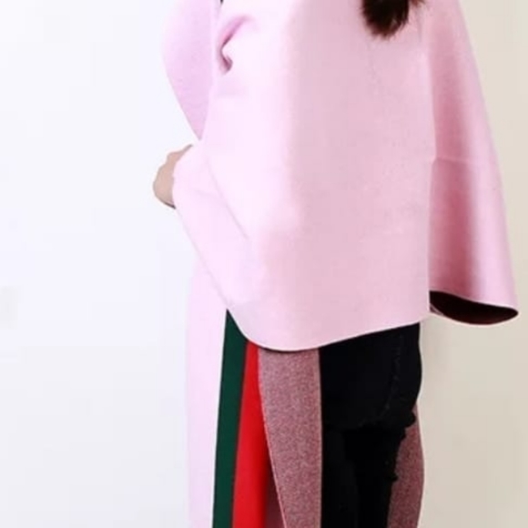 Pink- Stylish Warm Cashmere/Shawl for women - Picture 4 of 7